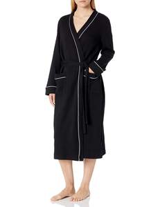 Amazon Essentials Women's Lightweight Waffle Full-Length Bath Robe (Available in Plus Size) Full-Length Medium
