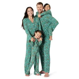 Amazon Essentials x Sofia Grainge Matching Holiday Family Pajama Sets Women Medium Dark Sage Green Holiday