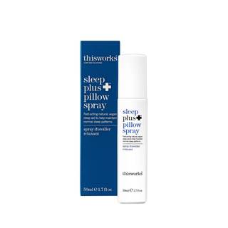 This Works Sleep Plus Pillow Spray 1.7 fl oz - Motion-Activated Sleep Mist | Motion-activated mist releases La