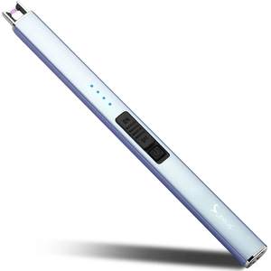 SUPRUS Electric Lighter Arc Windproof Flameless USB Rechargeable Lighter with Safety Lock for Candle BBQ Campi