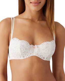 b.tempt'd Women's Ciao Bella Lightly Padded Balconette Underwire Bra, 953144 34C Vanilla Ice