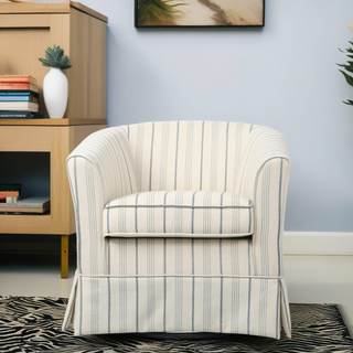 Christopher Knight Home Modern 360-Degree Swivel Accent Chair, Fabric Upholstered Club Chair, Comfy Reading Ch