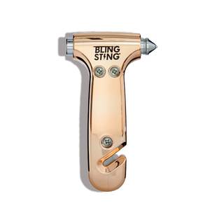 BLINGSTING Safety Hammer - Emergency Automotive Escape Tool with Window Breaker, Seat Belt Cutter & Adjustable