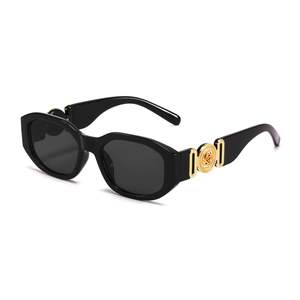 BUTABY Rectangle Sunglasses for Women Retro Driving Glasses 90’s Vintage Fashion Irregular Frame UV400 Protect