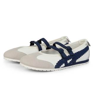 Adolilove Ballet Sneakers for Women Mary Jane Flats Walking Shoes Slip On with Elastic Straps with Memory Foam