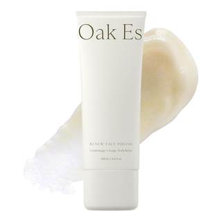 Oak Essentials Renew Face Polish, Vitamin-Rich Facial Scrub, 1.7oz | Face exfoliator with pineapple extract & 