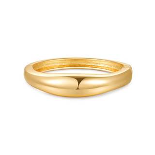 Chunky Gold/Silver Gold Cuff Bangle Bracelets for Women Trendy Hinged Cuff Open Wide Chunky Gold Bracelet Mini