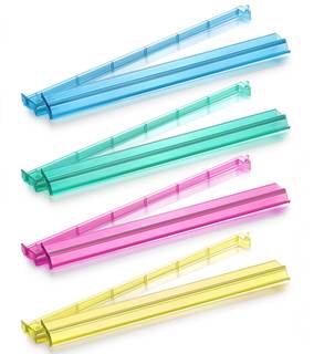 Suncle Mahjong Racks with Pushers,4 Colors Acrylic American Majiang Tile Racks,Imports Modern Mahjong Racks wi