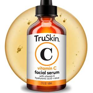 TruSkin Brightening Vitamin C Serum for Face with Hyaluronic Acid, 2 fl oz | Anti aging face serum with Vitami