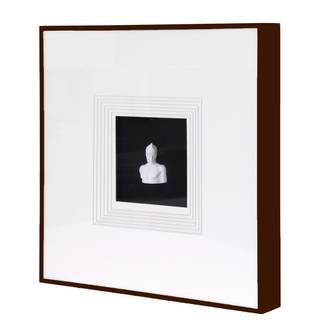 Sculpture Wall Art,French Vintage Decor with Framed,Aesthetic Black Paintings for Home Living Room Bedroom Off