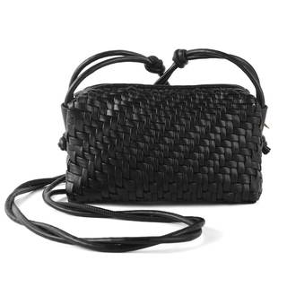 Woven Crossbody Bags for Women Handwoven Purses Vegan Leather Small Handbag Handmade Shoulderbag | Lightweight