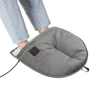 Brookstone Electric Foot Warmer | Ultimate Relaxation with 4 Adjustable Settings for Custom Warmth | Soft Sher