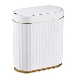 ELPHECO Bathroom Trash Can with Lid 2 Gallon Sensor Garbage Can, Automatic Trash Bin, Motion Sensor Trash Can,