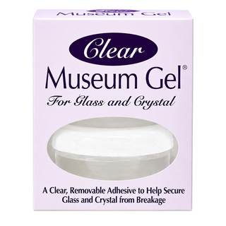 Ready America 33111 Museum Gel, Clear | Removable Clear Gel Secures Glass, Crystal, Collectibles, Figurines, a