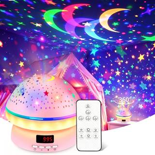 MINGKIDS Toys for 3-8 Year Old Girls Boys,Star Night Light Projector with Hard Projection Cover, Timer&Rotatio