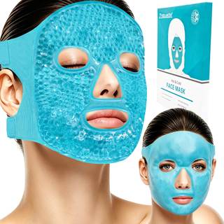 ZNÖCUETÖD Cold Face Ice Mask Facial Ice Pack, Hot Cold Compress for Face | Face SPA Gift for Woman Dark Circle