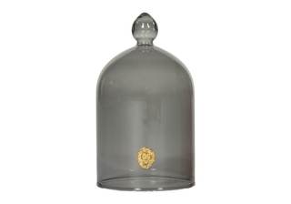 Alice Lane Glass Cloche – Glass Dome Display Case for Home Decor, Centerpieces, Candles, Keepsakes & Collectib