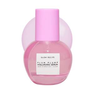 Glow Recipe Plum Plump Hyaluronic Acid Serum, Hydrating + Plumping Face Serum, Korean Serum with Vitamin B5, B