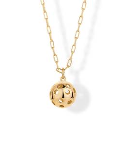 PAVOI 14K Gold Plated Dainty Cubic Zirconia Pendant Necklace for Women | Dot, Elephant, Butterfly, Pineapple, 