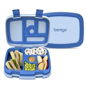 Bentgo Kids Bento-Style 5-Compartment Leak-Proof Lunch Box | Ideal Portion Sizes for Ages 3-7, Durable, Drop-P