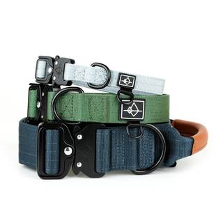 MADE TO ROAM Explorer Dog Collar | Heavy Duty Nylon & Durable Metal Buckle | Premium adjustable collar with ru
