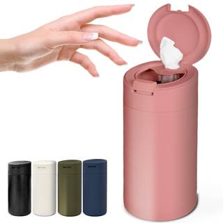 Extra Large Refillable Disinfecting Wet Wipes Dispenser (Pink) | Fits Clorox, Lysol, Bleach, Sanitizing Wipes 
