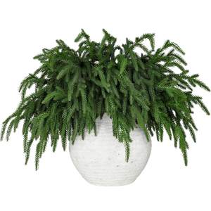 LZNPA 12 Pcs Realistic Christmas Pine Branches Natural Droopy Soft Bendable Artificial Pine Stems Picks Lifeli
