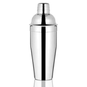 Etens Bar Cocktail Shaker, 24 oz Martini Shaker Drink Mixer with Built-In Strainer for Bartending – Stainless 