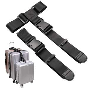 Vigorport Luggage Connector Straps, Add a Bag Suitcase Strap Belt, Luggage Clip Link, Multi Adjustable 1.5" W 