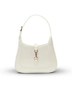 Shoulder Bag for Women, Small Trendy Purse Vegan Leather Adjustable Strap | Cute Structured Underarm Hobo Hand