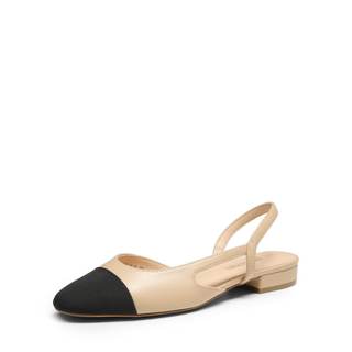 DREAM PAIRS Women's Slingback Ballet Flats | Dressy Flats Low Heel Dress Shoes for Business Casual Work Office