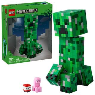 LEGO Minecraft The Creeper Kids Building Toy - Minecraft Toy for Boys & Girls, Ages 10+ - Room Decor for Gamer