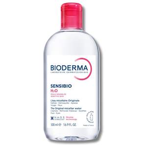 Bioderma - Sensibio - H2O Micellar Water - Makeup Remover Cleanser - Face Cleanser for Sensitive Skin 16.7 fl 