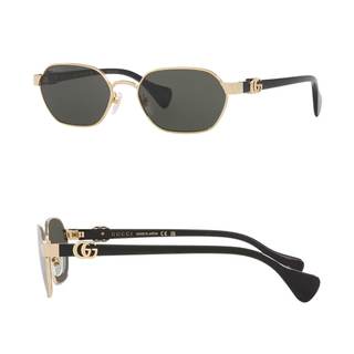 Gucci GG1593S GG Running Logo Hexagonal-Shaped Non-Polarized Sunglasses for Women – Includes Luxury Eyewear Ki