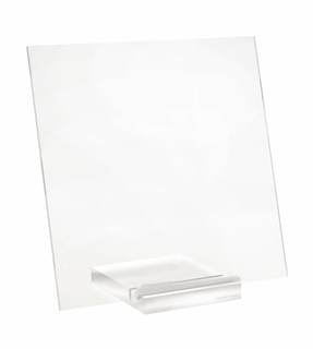 Russell+Hazel Acrylic Dry Erase Board with Stand, Clear | Keeps notes & reminders front and center on your des
