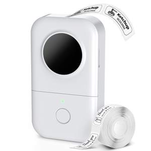 Phomemo D30 Mini Bluetooth Label Maker Machine with Tape Portable Printer | Small Lael Printer No Ink Wireless