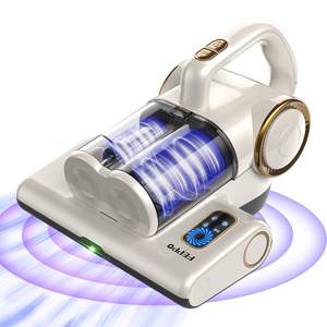 FEPPO Mattress Vacuum Cleaner, 16Kpa Bed Vacuum Cleaner with 253.7nm UV-C Light, 140°F Heat, HEPA Filter & Ult