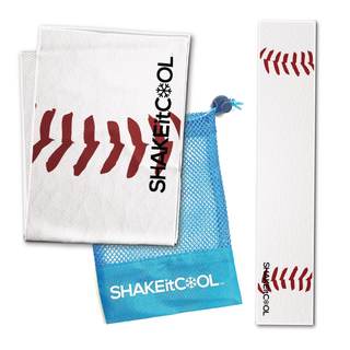 SHAKEitCOOL Original Cooling Towel – Be Cool in Style - Heat Relief, Soft, Lightweight, Sun Protection, Easy C