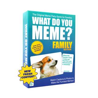 WHAT DO YOU MEME? Family Edition by Relatable - Nappa Award 2025 Winner, Family Games…