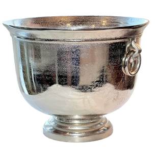 Oversized Luxury Champagne Bucket, Silver, 17.75 Inches (45 cm) | 5 Gal. Capacity, Old World Panache, Grand Ho