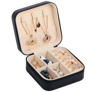 17Dec Small Travel Jewelry Case Organizer,Mini Travel Essentials for Women,Bridesmaid Gifts Birthday Gifts for