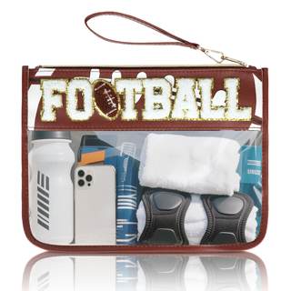 Baseball Gift Bags Baseballs Treat Bags Team Gifts Clear Chenille Letter Zipper Pouch Accessories Stuff Sport 