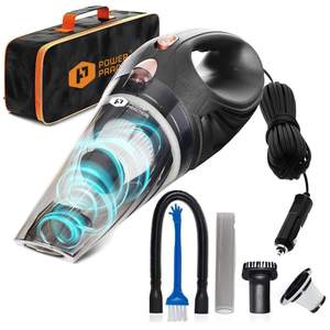 ThisWorx Handheld Car Vacuum, Portable Car Vacuum Cleaner with 16Ft Cord | 12V High Power, Lightweight Design 