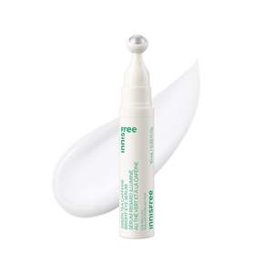Innisfree Green Tea Caffeine Depuffing Eye Serum with Niacinamide, Cooling Korean Eye Roll-On for Hydration an