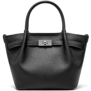 Genuine Leather Bucket Handbags for Women: Elegant Satchel Tote Purses for Ladies Luxury Designer Crossbody Ba