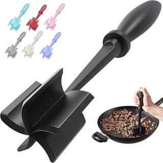 PGYARD Meat Chopper Hamburger Grinder, Kitchen Smasher for Ground Beef | Heat Resistant, 5 Nylon Blade, Burger