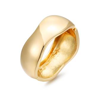 Chunky Bangle Bracelets for Women Thick Arm Cuff Bangle Bracelet Wrist Wrap Bracelet Jewelry Gold/Silver Bangl