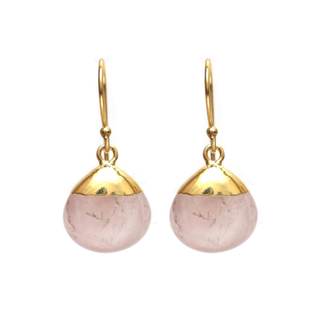 Gempires Gemstone Teardrop Dangle Earrings for Women, Boho Birthstone | Handmade natural gemstone teardrop dan