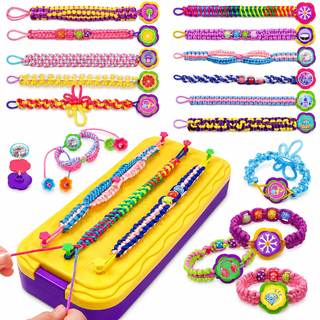 DDAI Arts and Crafts for Kids Age 8-12 Friendship Bracelet Making Kit for Girls - Best Birthday Gifts Ideas fo