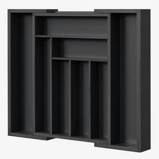 Pipishell Bamboo Expandable Drawer Organizer for Utensils Holder, Adjustable Cutlery Tray, Wood Drawer Divider